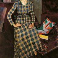 Nina Hamnett by Roger Fry, 1917