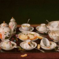 Still Life Tea Set by Jean-Etienne Liotard, circa 1781-1783