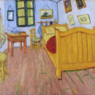The Bedroom by Vincent van Gogh, October 1888