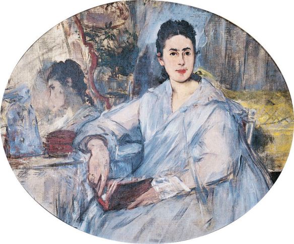 Marguerite de Conflans by E. Manet, circa 1875