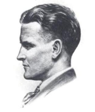 F. Scott Fitzgerald by Gordon Bryant. Shadowland, 1921.
